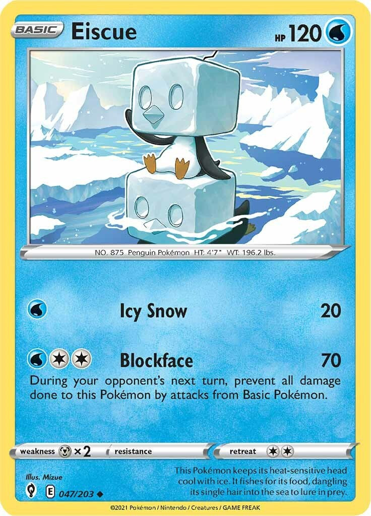 Eiscue [047/203] [Evolving Skies] Reverse Holofoil