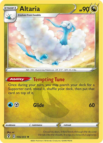 Altaria [106/203] [Evolving Skies] Reverse Holofoil