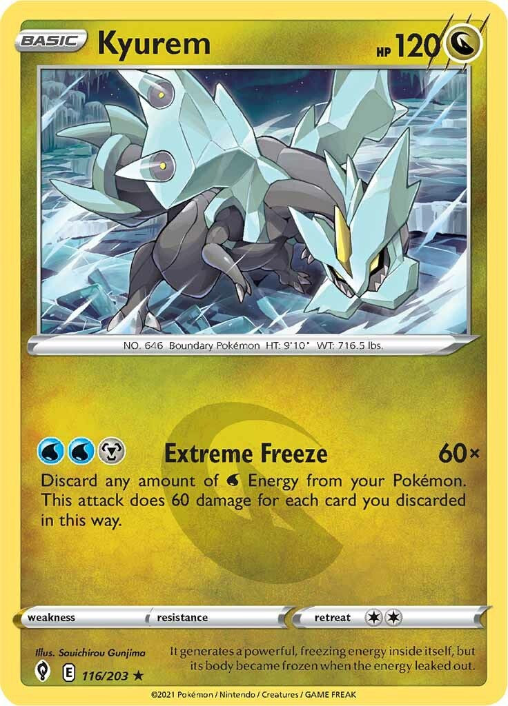 Kyurem [116/203] [Evolving Skies] Reverse Holofoil