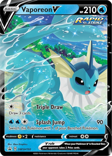 Vaporeon V [SWSH150] [Sword & Shield Promo Cards] Holofoil