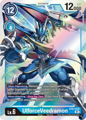 UlforceVeedramon [ST8-10 SR] [Starter Deck 08: Ulforce Veedramon] Foil