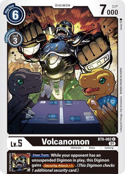Volcanomon [BT6-062 U] [Double Diamond]
