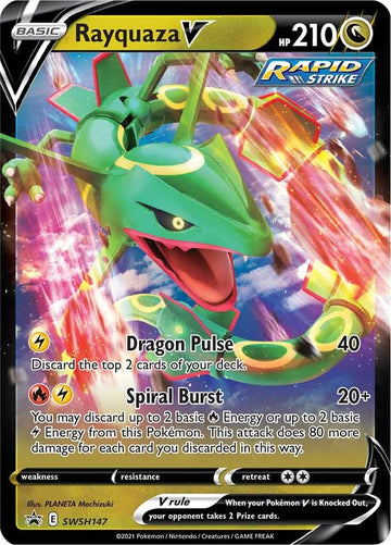 Rayquaza V [SWSH147] [Sword & Shield Promo Cards] Holofoil