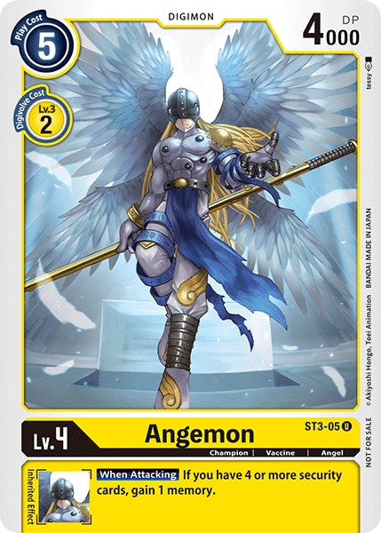 Angemon (Official Tournament Pack Vol.3) [ST3-05 U] [Starter Deck 03: Heaven's Yellow]