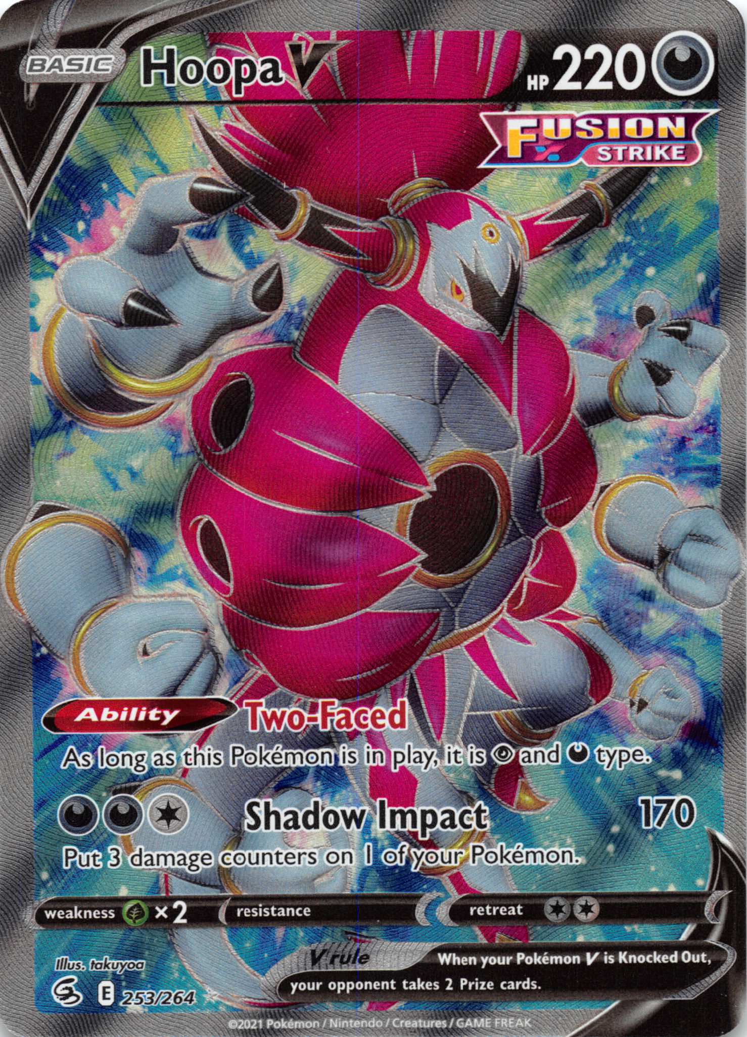 Hoopa V (253/264) [Sword & Shield: Fusion Strike]