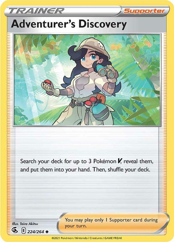 Adventurer's Discovery [224/264] [Fusion Strike] Reverse Holofoil