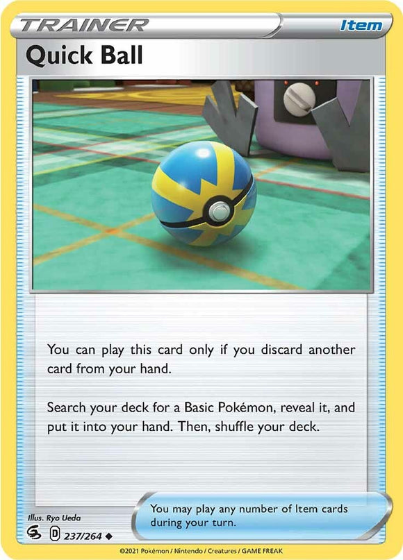 Quick Ball [237/264] [Fusion Strike] Reverse Holofoil