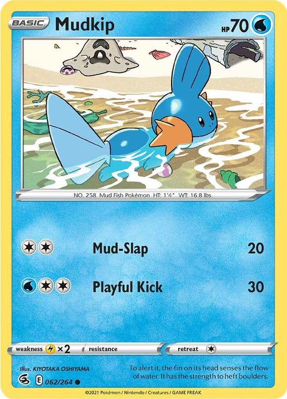 Mudkip [062/264] [Fusion Strike] Reverse Holofoil