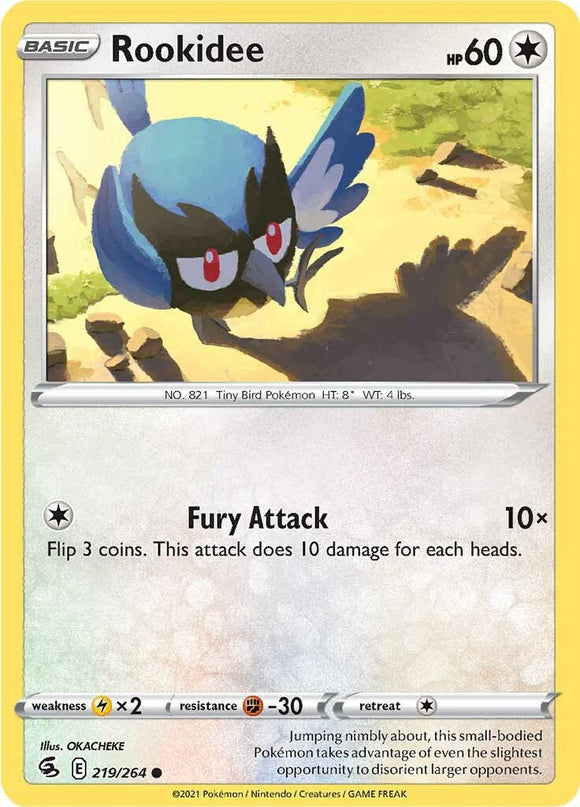 Rookidee [219/264] [Fusion Strike] Reverse Holofoil