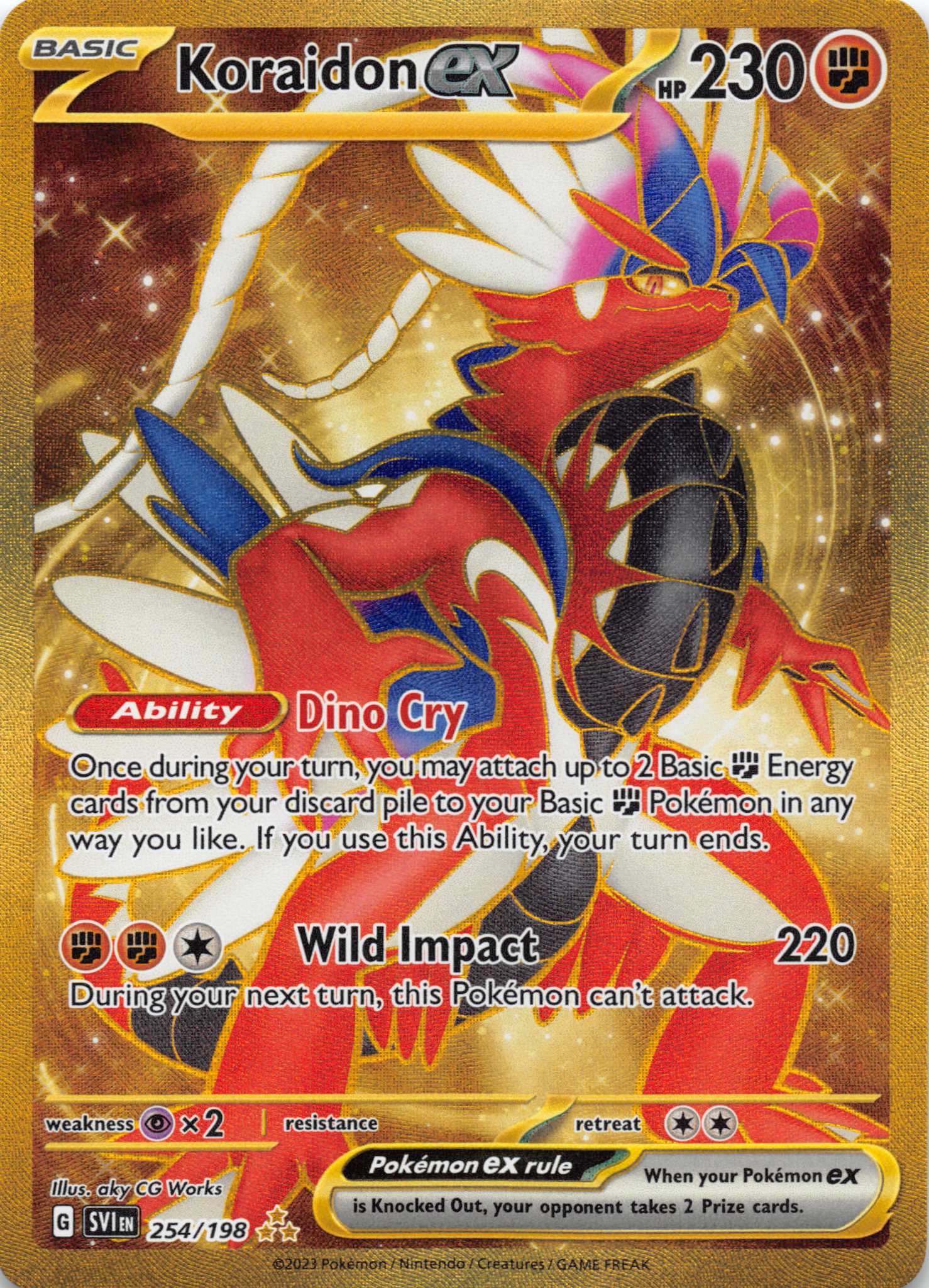 Koraidon ex (254/198) [Scarlet & Violet: Base Set]