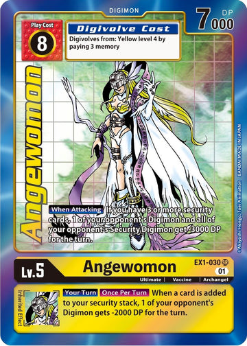 Angewomon (Alternate Art) [EX1-030 SR] [Classic Collection] Foil