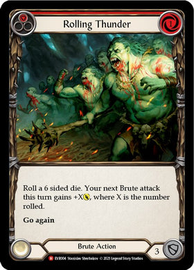 Rolling Thunder [EVR004] [Everfest] 1st Edition Rainbow Foil