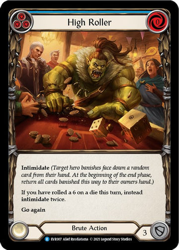 High Roller (Blue) [EVR007] [Everfest] 1st Edition Normal