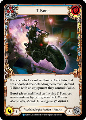 T-Bone (Blue) [EVR075] [Everfest] 1st Edition Normal