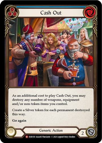 Cash Out [EVR158] [Everfest] 1st Edition Rainbow Foil