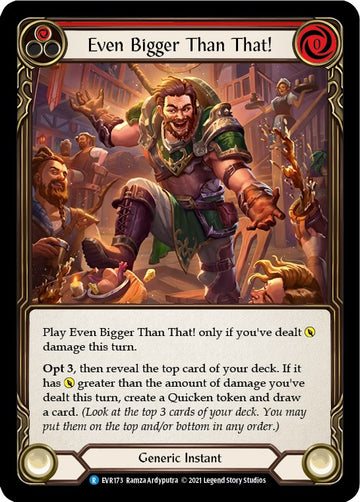 Even Bigger Than That! (Red) [EVR173] [Everfest] 1st Edition Normal