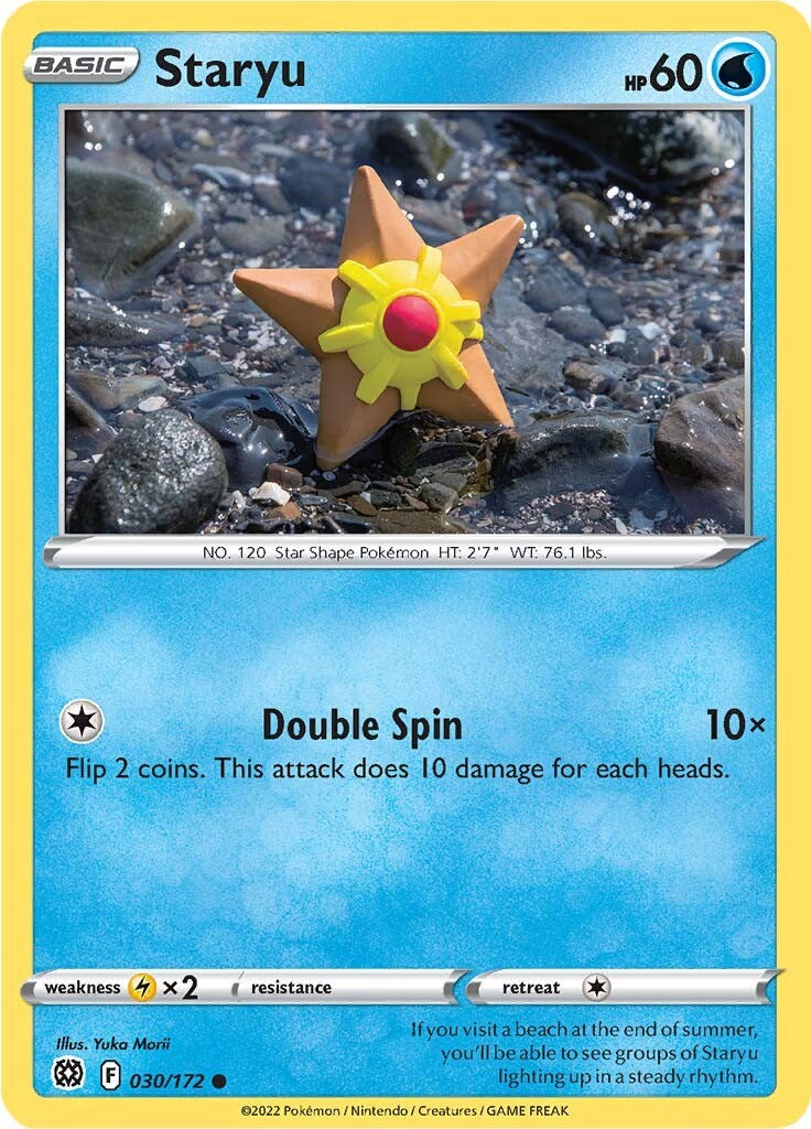 Staryu [030/172] [Brilliant Stars] Reverse Holofoil