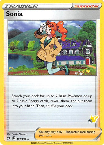 Sonia (167/192) [Sword & Shield: Rebel Clash]