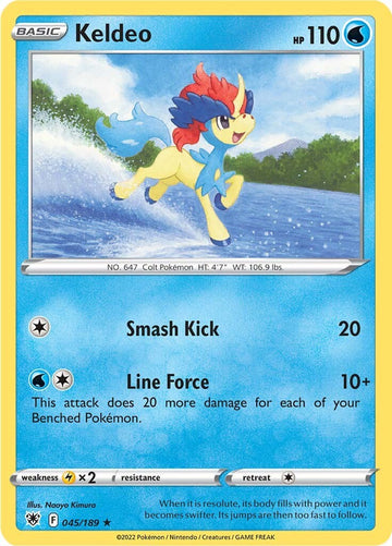 Keldeo [045/189] [Astral Radiance] Reverse Holofoil