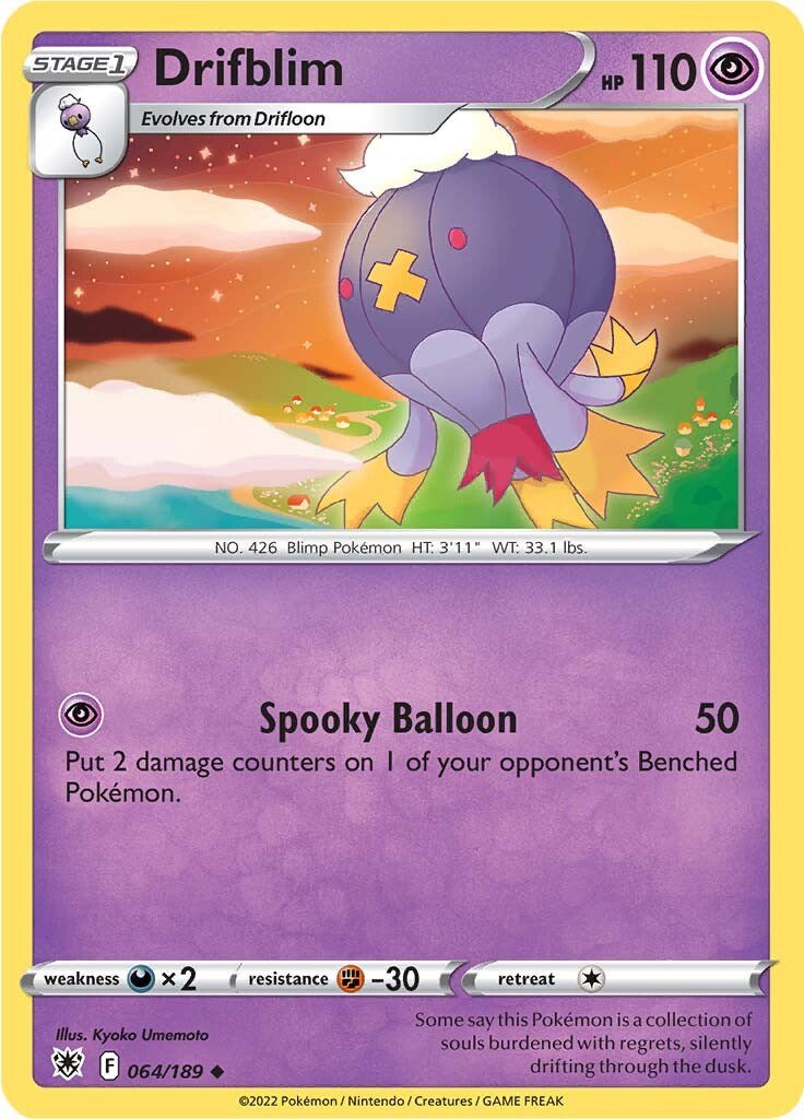 Drifblim [064/189] [Astral Radiance] Reverse Holofoil