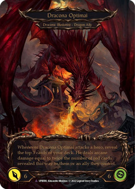 Invoke Dracona Optimai // Dracona Optimai (Marvel) [UPR006] [Uprising] Cold Foil