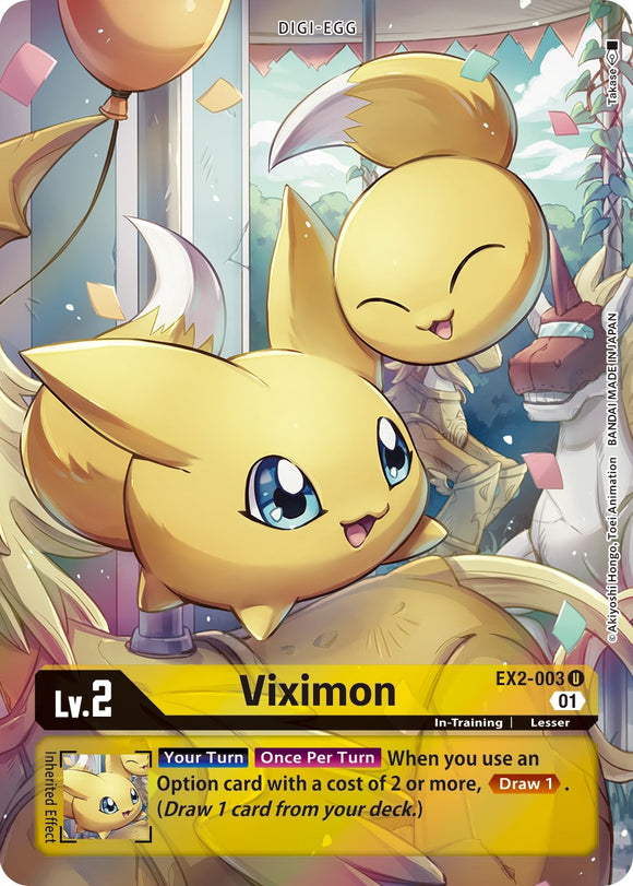 Viximon (Alternate Art) [EX2-003 U] [Digital Hazard] Foil