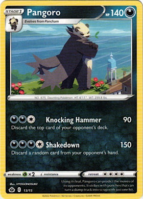 Pangoro - 13/15 [013/015] [McDonald's Promos 2022]