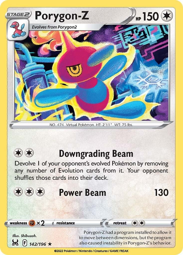 Porygon-Z [142/196] [Lost Origin] Reverse Holofoil