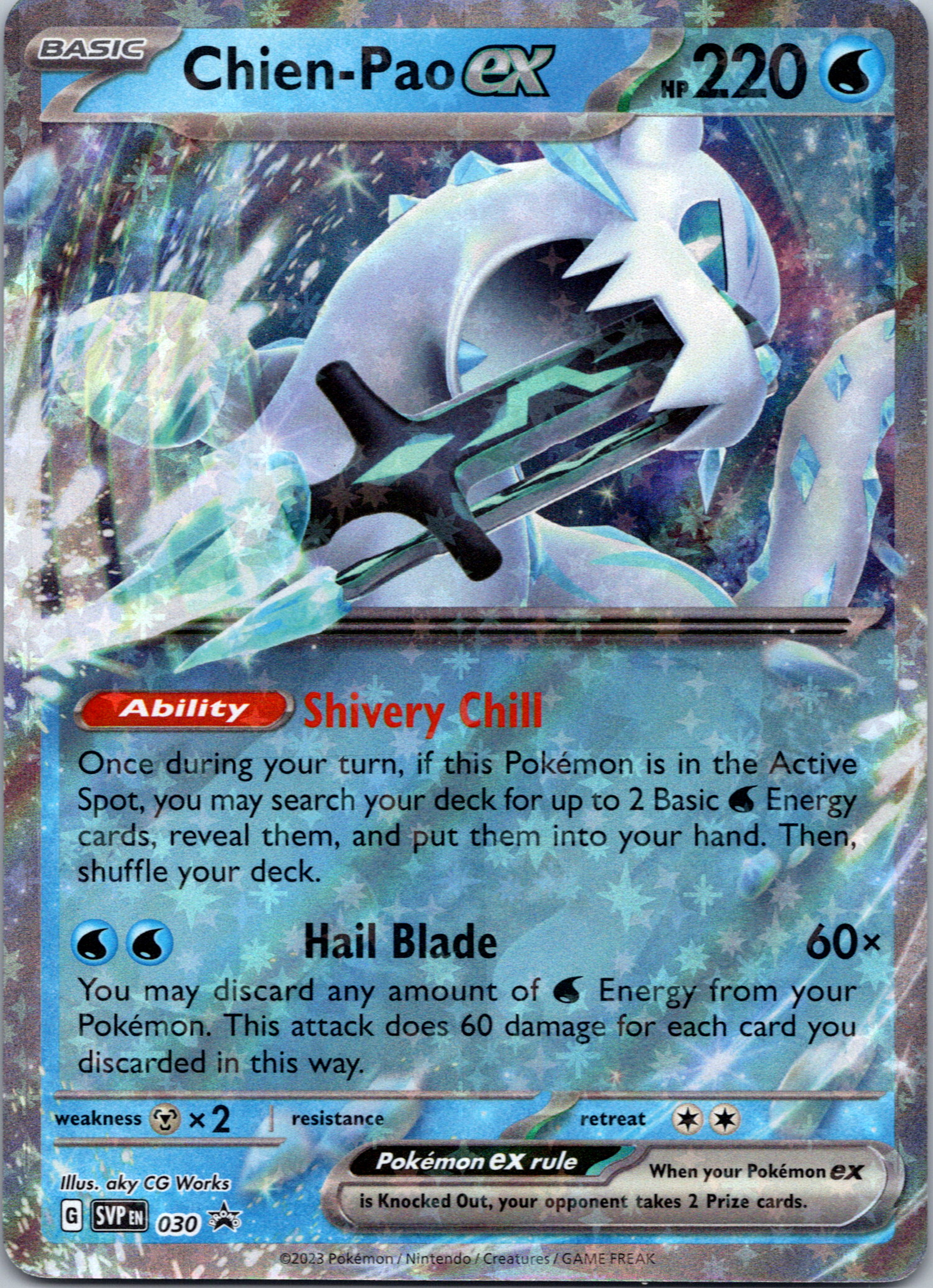 Chien-Pao ex (030) [Scarlet & Violet: Black Star Promos]