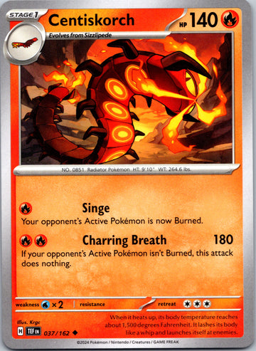 Centiskorch [037/162] - (Temporal Forces)