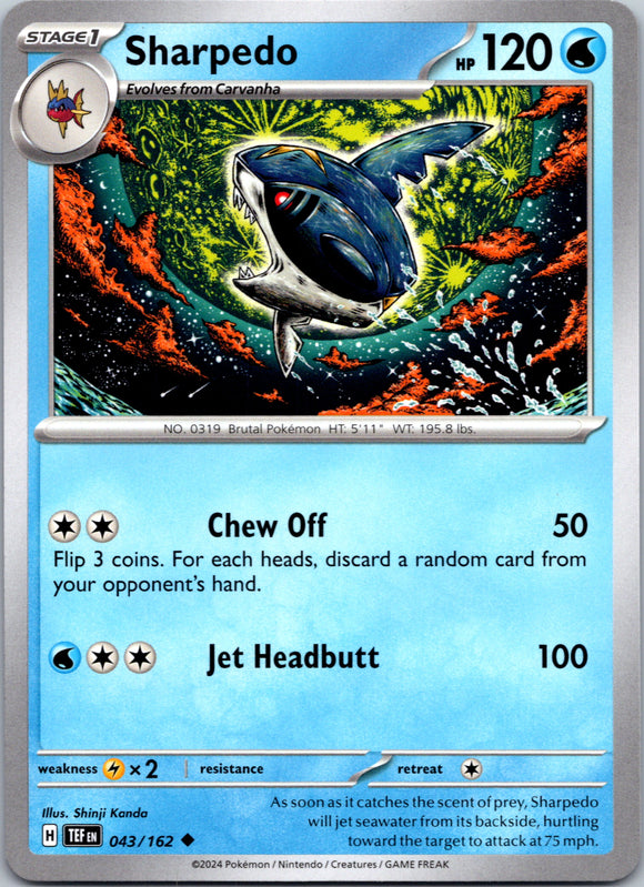 Sharpedo [043/162] - (Temporal Forces)