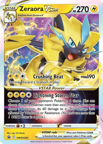 Zeraora VSTAR [SWSH265] [Sword & Shield Promo Cards] Holofoil