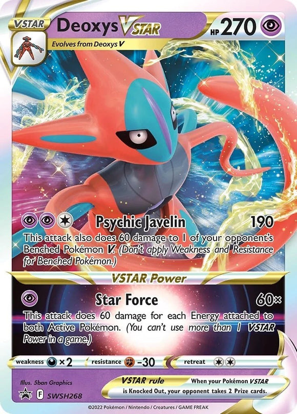 Deoxys VSTAR [SWSH268] [Sword & Shield Promo Cards] Holofoil