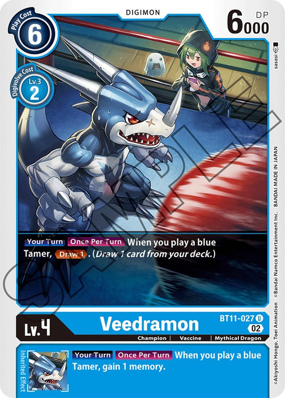 Veedramon [BT11-027] [Dimensional Phase] Foil