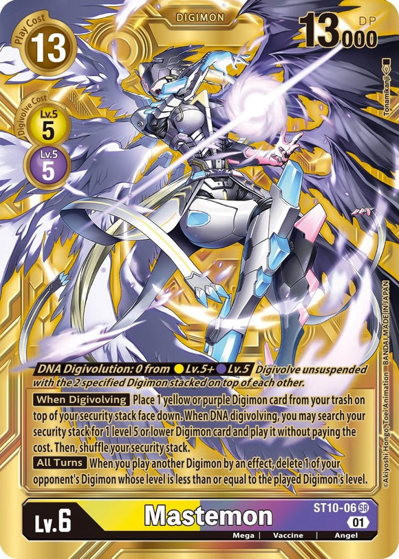 Mastemon (Alternate Art) [ST10-06 SR] [Dimensional Phase] Foil