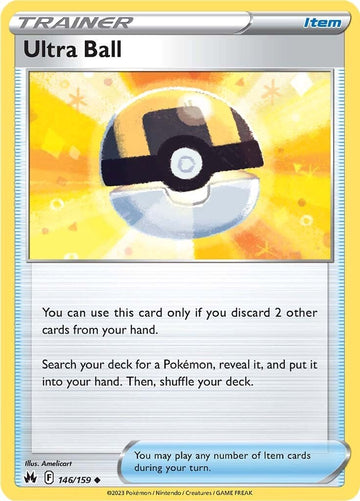 Ultra Ball [146/159] [Crown Zenith] Reverse Holofoil