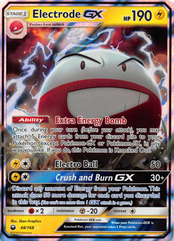 Electrode GX (048/168) [Sun & Moon: Celestial Storm]