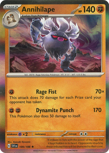 Annihilape [109/198] [Scarlet & Violet Base Set] Reverse Holofoil