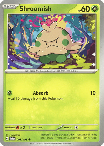 Shroomish [003/198] [Scarlet & Violet Base Set] Reverse Holofoil