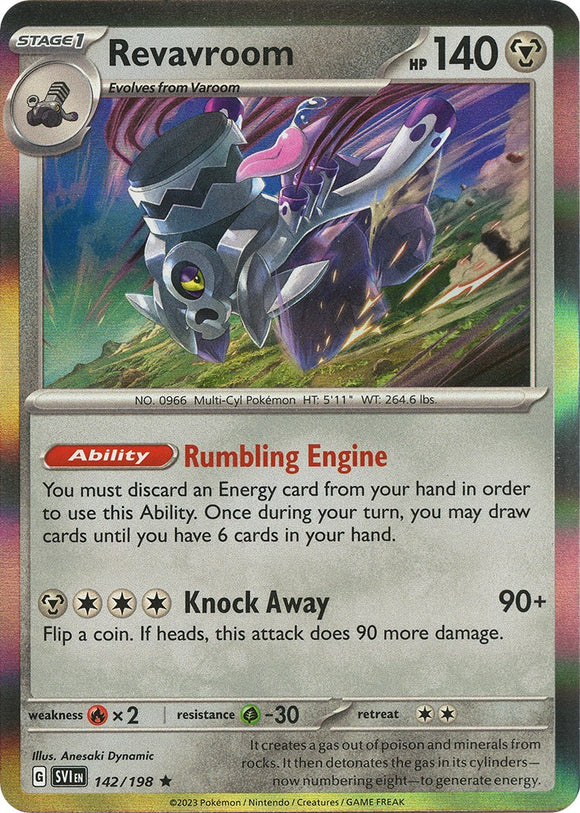 Revavroom [142/198] [Scarlet & Violet Base Set] Reverse Holofoil