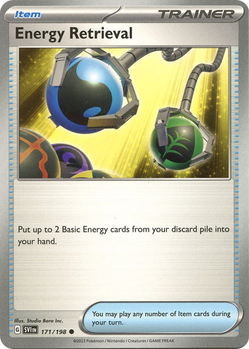 Energy Retrieval [171/198] [Scarlet & Violet Base Set] Reverse Holofoil