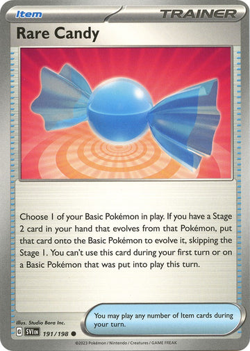Rare Candy - 191/198 [191/198] [Scarlet & Violet Base Set] Reverse Holofoil