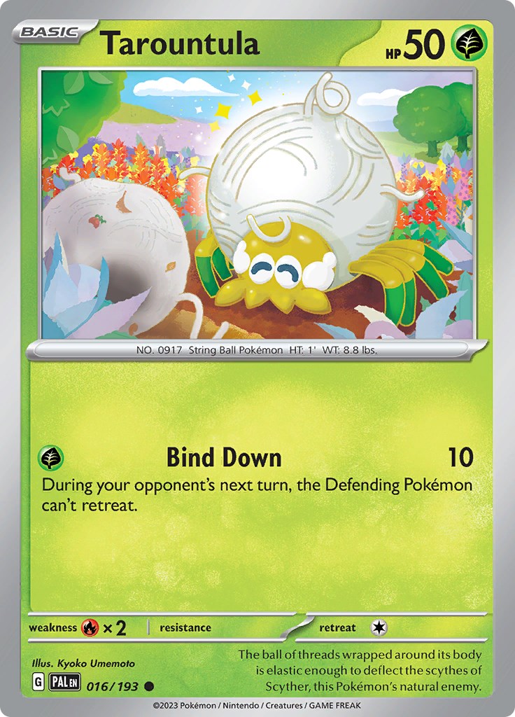 Tarountula - 016/193 [016/193] [Paldea Evolved] Reverse Holofoil