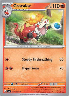 Crocalor [036/193] [Paldea Evolved]