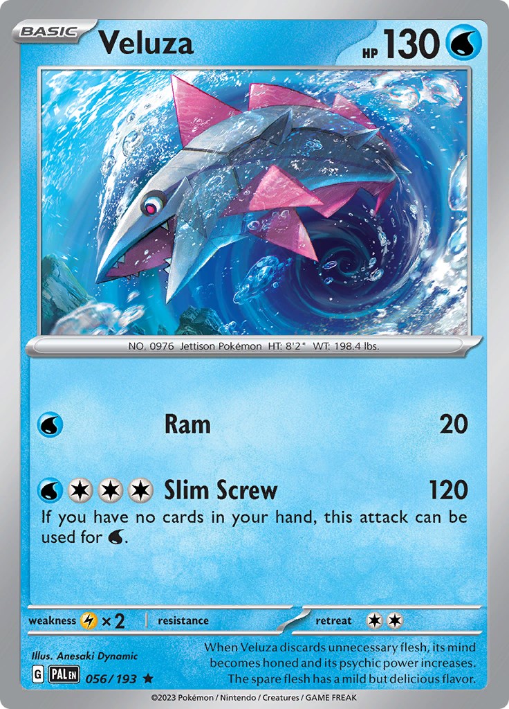 Veluza - 056/193 [056/193] [Paldea Evolved] Reverse Holofoil