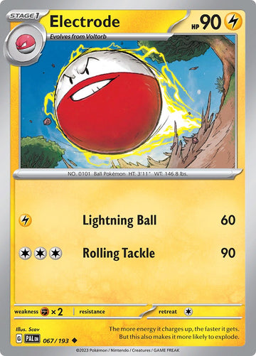 Electrode [067/193] [Paldea Evolved] Reverse Holofoil