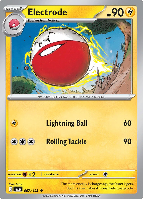 Electrode [067/193] [Paldea Evolved] Reverse Holofoil
