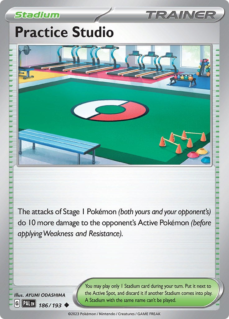 Practice Studio [186/193] [Paldea Evolved] Reverse Holofoil