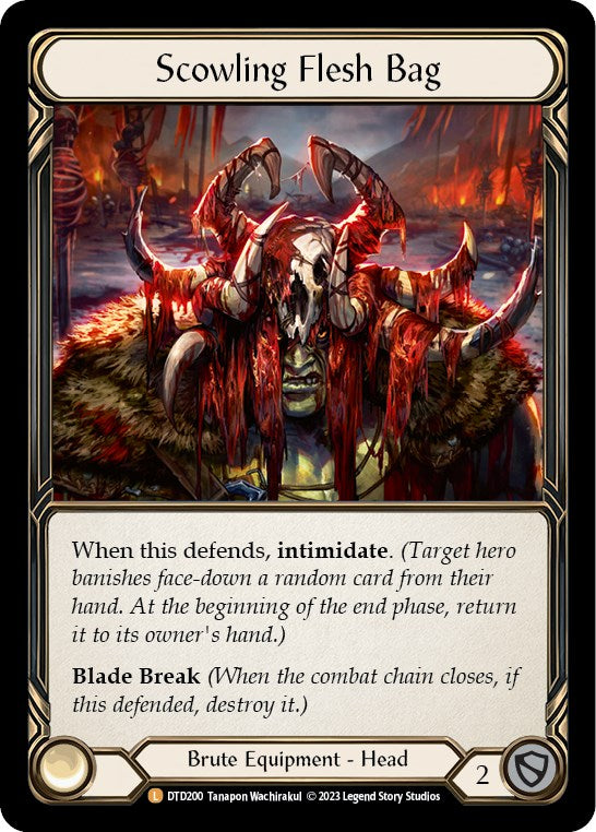 Scowling Flesh Bag [DTD200] [Dusk till Dawn] Rainbow Foil