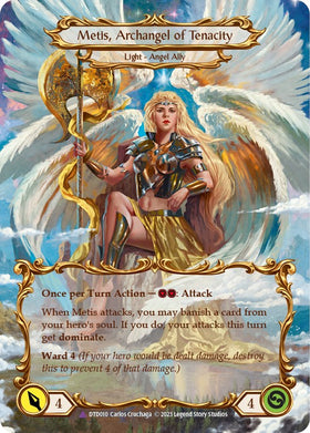 Figment of Tenacity // Metis, Archangel of Tenacity (Marvel) [DTD010] [Dusk till Dawn] Cold Foil